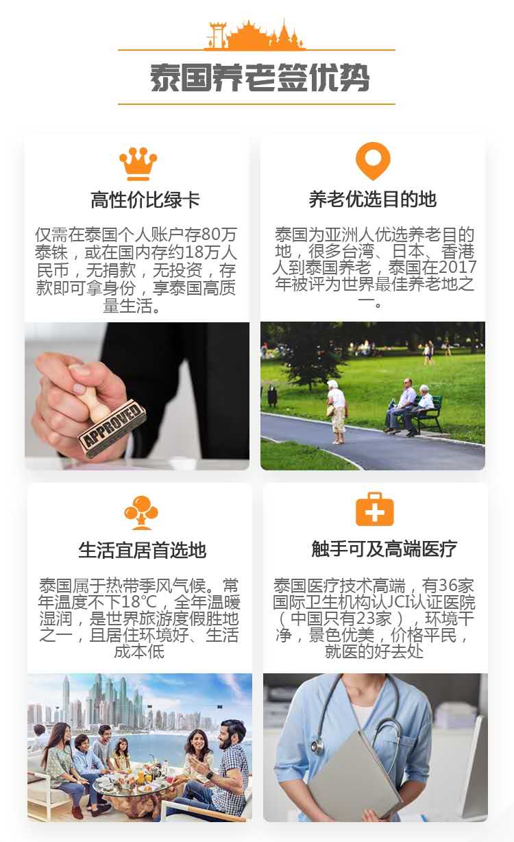 泰国养老签证